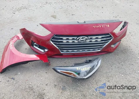 2021 Hyundai Accent Sel из США, поврежденный, VIN 3KPC24A60ME139172